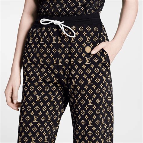 louis vuitton jogger suit|louis vuitton fuzzy pants.